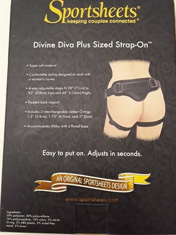 Divine Diva Plus Sized Strap-On