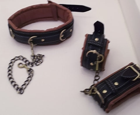 Brown and Black BDSM Accessories