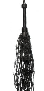Leather Barbed Wire Flogger