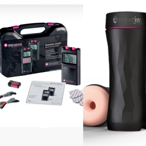 Mystim Opus E-Stim Masturbator Donut