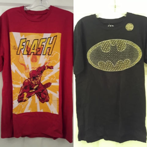 Batman and The Flash Shirts