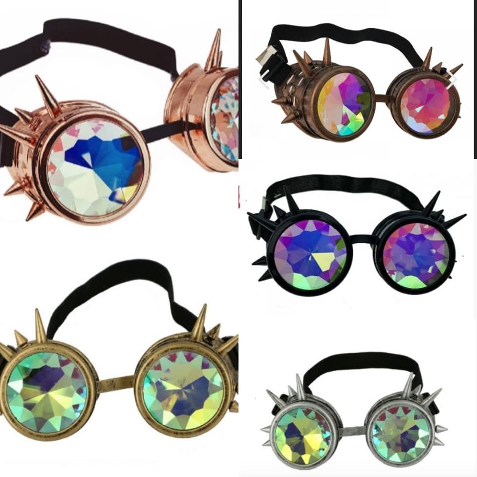 Kaleidoscope Steam Punk Goggles