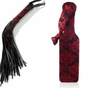 Red & Black Brocade Impact Toys