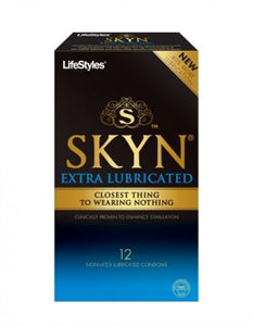 Latex Free Lifestyles Skyn Extra Lubricated - 12 Pack