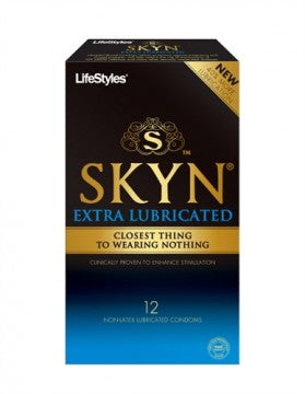 Latex Free Lifestyles Skyn Extra Lubricated - 12 Pack
