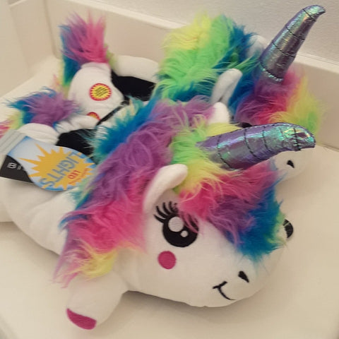 Light Up Unicorn Slippers